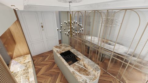 Cucina in stile classico di 15 di Salvatore Sito Interior Designer