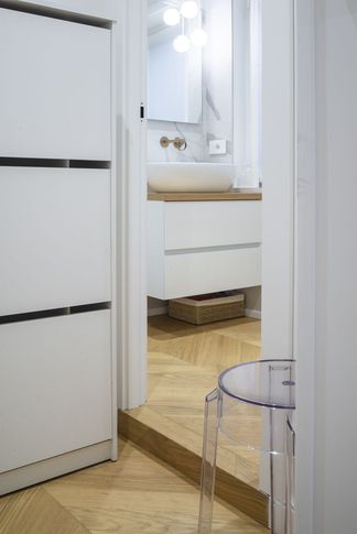 Bagno di Servizio in stile contemporaneo di 4 di BB1 Architettura & Design