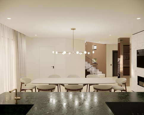 Sala da Pranzo in stile contemporaneo di 20 di Arch'IN - Architettura di Interni