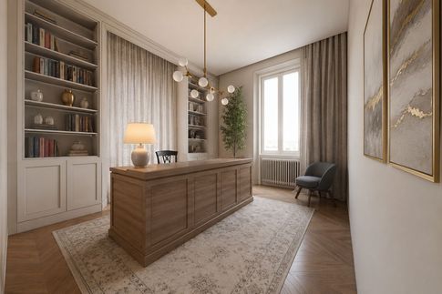Studio in stile classico di 10 di JFD Juri Favilli Design