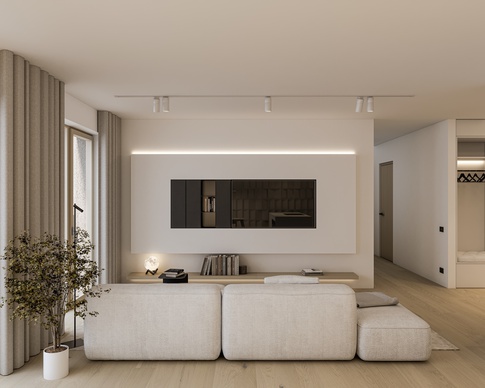 Open Space in stile contemporaneo di 39 di 1507 Interior studio