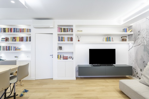 Open Space in stile moderno di 42 di zero6studio