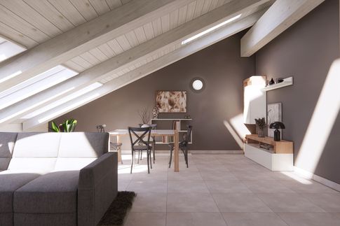 Open Space in stile moderno di 45 di Studio LABventinove