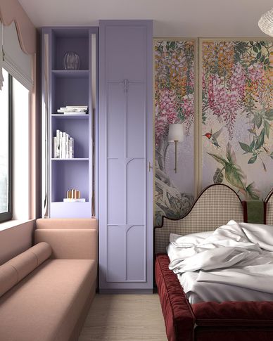 Camera da Letto in stile moderno di 30 di Ekaterina Smirnova