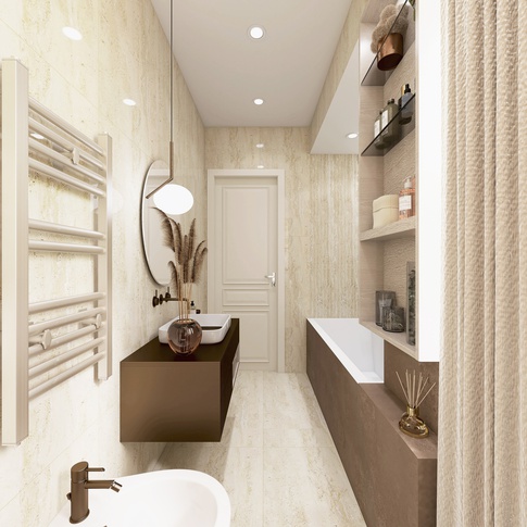Bagno in stile contemporaneo di 5 di Alessandra Avagnano Architetto Bagno in stile contemporaneo di 5 di Alessandra Avagnano Architetto