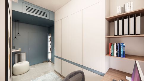 Camera da Letto in stile contemporaneo di 20 di Facta Studio Architetti Milano