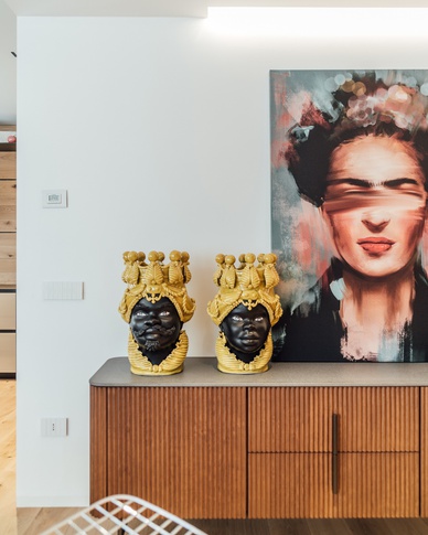 Open Space in stile contemporaneo di 59 di Francesco Cardano Interior Designer