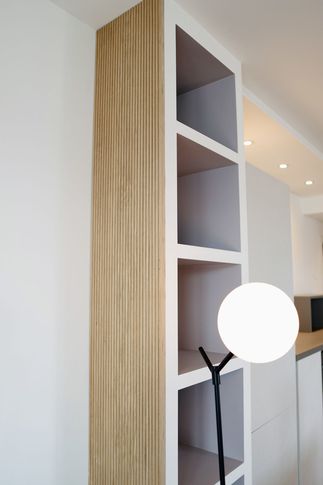 Open Space in stile contemporaneo di 34 di Rinnova Home 3d