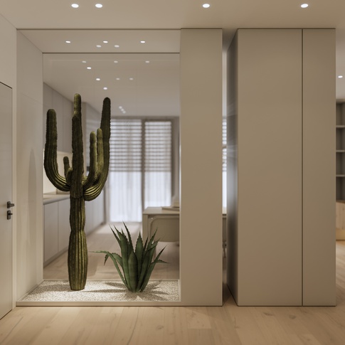 Open Space in stile minimal di 37 di 1507 Interior studio
