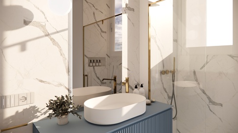 Bagno di Servizio in stile classico di 5 di Maison Monrò