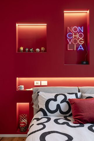 Camera da Letto in stile contemporaneo di 12 di tapas studio