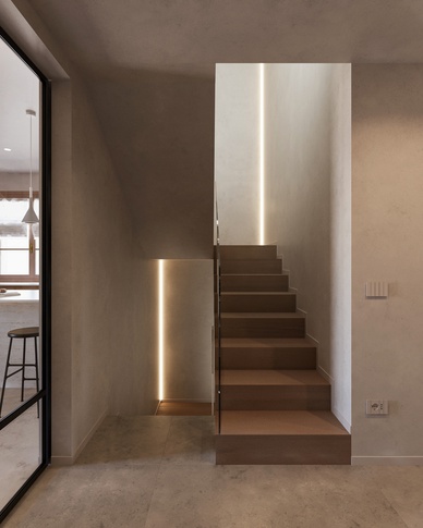 Corridoio in stile moderno di 8 di doppiozero interior