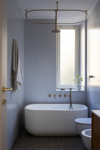 Bagno in stile vintage di 5 di L2 Architettura