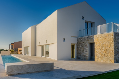 Piscina in stile moderno di 100 di eutropia architettura