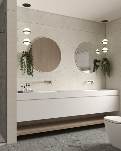 Bagno in stile contemporaneo di 8 di Valentina - Effeatelier_design
