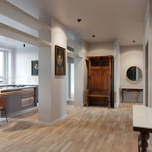 Ingresso in stile classico di 20 di Atelier_Margutta