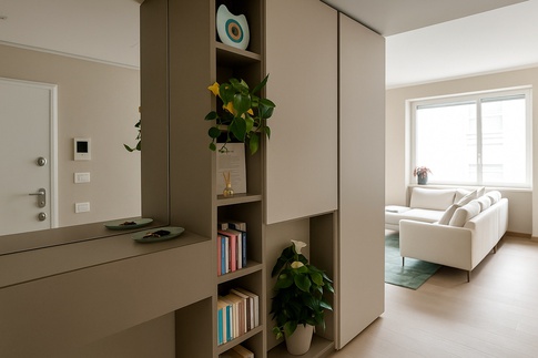 Ingresso in stile contemporaneo di 4 di L'Arco Rosa