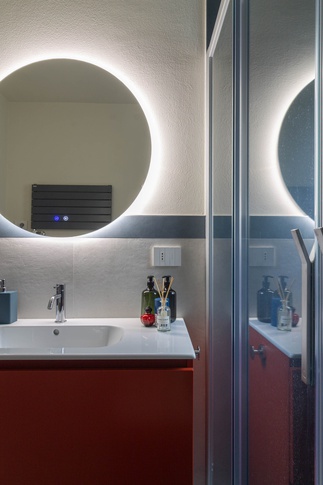 Bagno in stile contemporaneo di 5 di STUDIO CREATIONS - Roberta Tricarico A & D Bagno in stile contemporaneo di 5 di STUDIO CREATIONS - Roberta Tricarico A & D