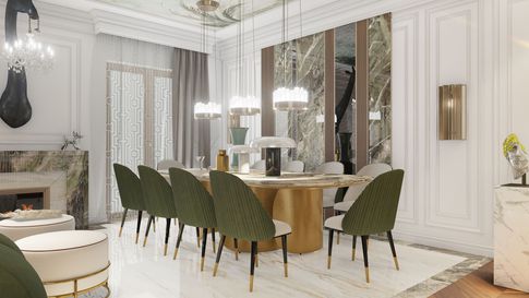 Open Space in stile contemporaneo di 20 di Salvatore Sito Interior Designer