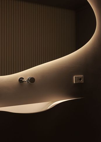 Bagno di Servizio in stile moderno di 3 di Studio Zanobini
