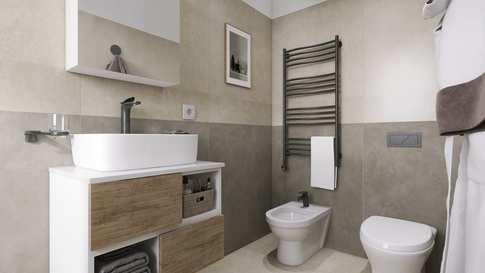 Bagno in stile contemporaneo di 4 di Nicoletta Russo Interior Designer Bagno in stile contemporaneo di 4 di Nicoletta Russo Interior Designer