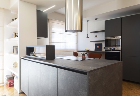 Open Space in stile moderno di 50 di zero6studio