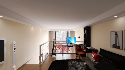 Open Space in stile moderno di 30 di Rigaredesign