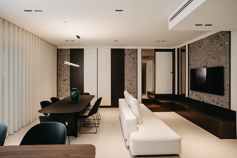 Open Space in stile contemporaneo di 135 di Architetto Michelangelo Todisco