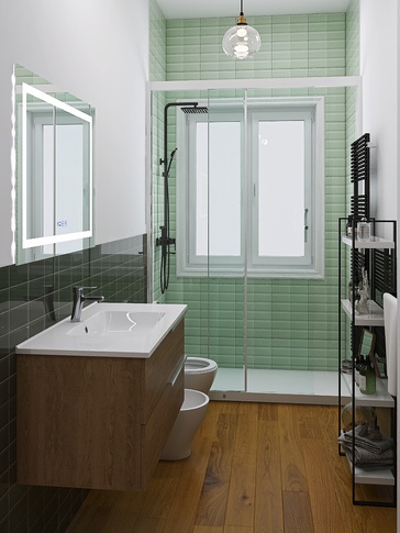 Bagno in stile provenzale di 8 di Wephouse