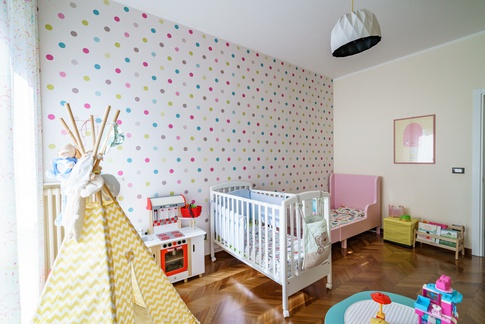 Cameretta Bambini in stile moderno di 16 di Lorenzo Rossi Architetto Cameretta Bambini in stile moderno di 16 di Lorenzo Rossi Architetto