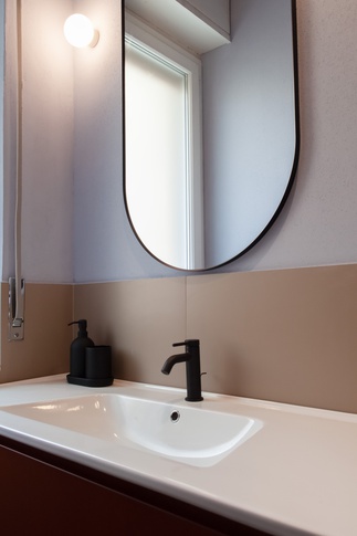 Bagno in stile contemporaneo di 6 di SuMisura Architetti Bagno in stile contemporaneo di 6 di SuMisura Architetti