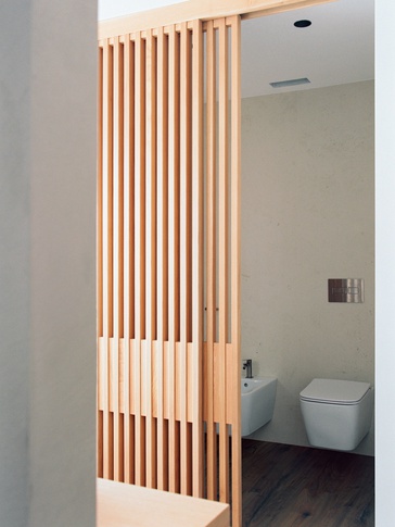 Bagno in stile nordico di 22 di Moroni Architettura 2.0