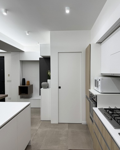 Open Space in stile contemporaneo di 45 di IMA STUDIO