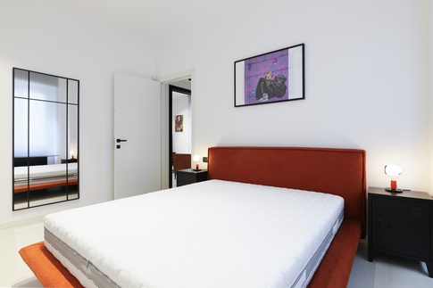 Camera da Letto in stile soft industrial di 12 di Desearq studio - architettura e interior design