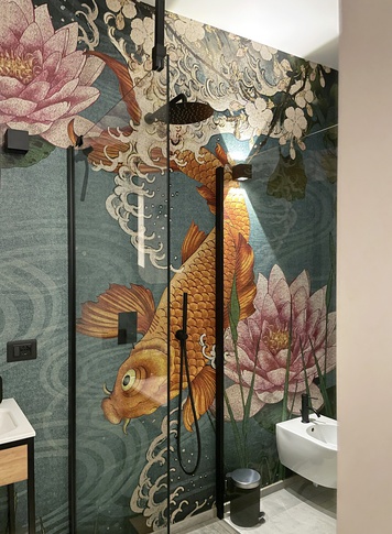 Bagno in stile asiatico di 7 di K1_Art_Studio