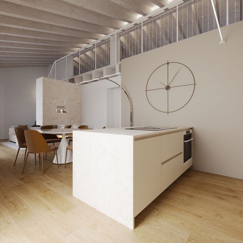 Open Space in stile contemporaneo di 50 di Ilaria HomeDesign