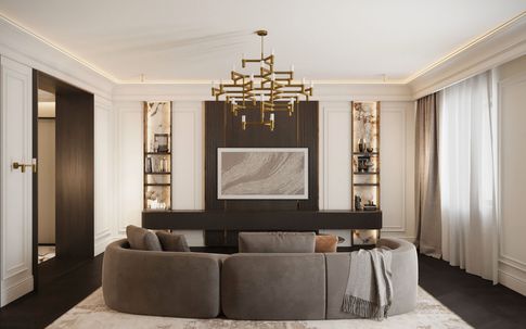 Open Space in stile classico di 20 di Salvatore Sito Interior Designer