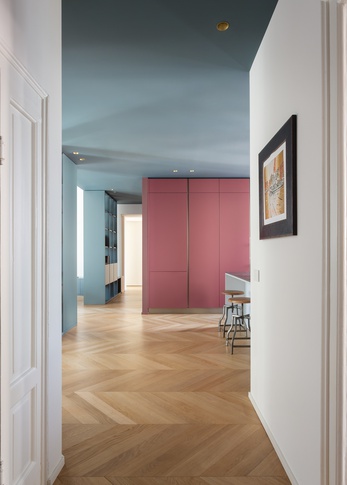 Ingresso in stile contemporaneo di 5 di TGA_Studio