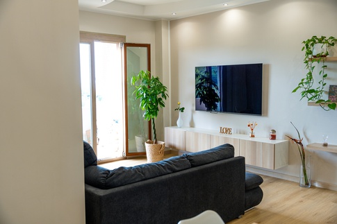 Open Space in stile contemporaneo di 35 di Jessica Damiani architetto Open Space in stile contemporaneo di 35 di Jessica Damiani architetto