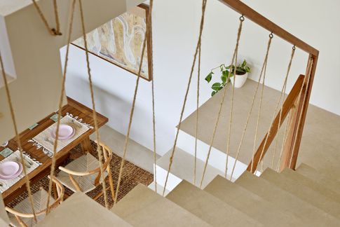 Soggiorno in stile tropicale di 45 di Riccardo Rubelli Architetto