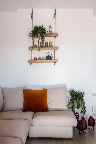 Soggiorno in stile mediterraneo di 40 di oRganiCa aRCh studio