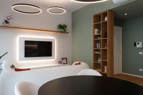 Open Space in stile moderno di 28 di SuMisura Architetti