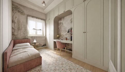 Cameretta Bambini in stile classico di 6 di JFD Juri Favilli Design Cameretta Bambini in stile classico di 6 di JFD Juri Favilli Design