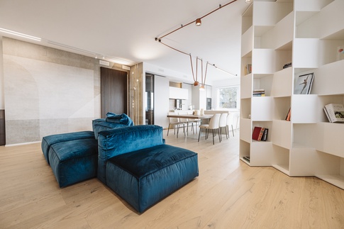 Open Space in stile contemporaneo di 55 di SMartSTUDIO
