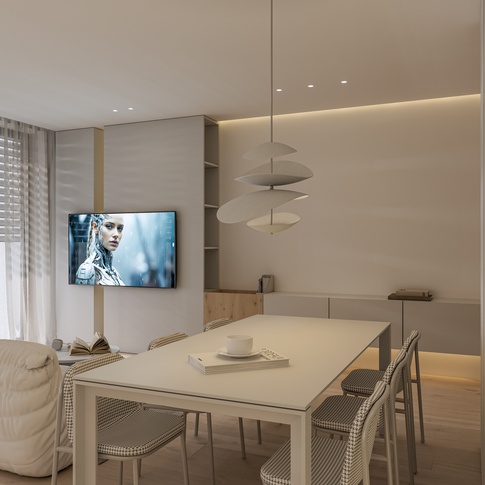 Open Space in stile minimal di 37 di 1507 Interior studio