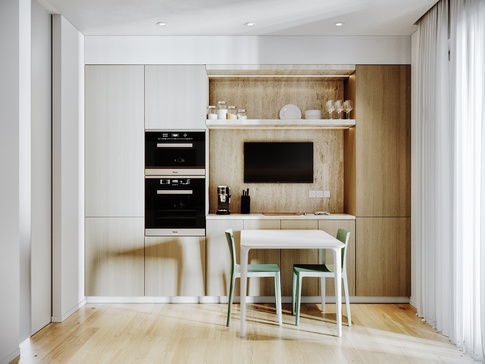 Cucina in stile contemporaneo di 10 di Alessandra Avagnano Architetto Cucina in stile contemporaneo di 10 di Alessandra Avagnano Architetto
