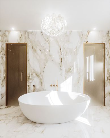 Bagno in stile contemporaneo di 14 di Annalisa Carli Architetto