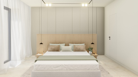 Camera da Letto in stile soft industrial di 20 di MAMA design Camera da Letto in stile soft industrial di 20 di MAMA design