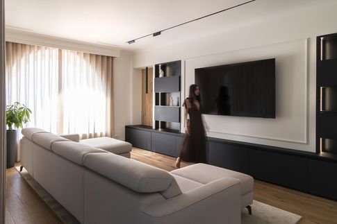 Soggiorno in stile contemporaneo di 42 di Pamela Camposano Ingegnere Architetto Soggiorno in stile contemporaneo di 42 di Pamela Camposano Ingegnere Architetto