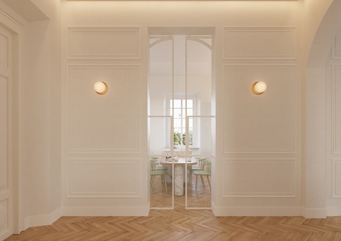 Cucina in stile japandi di 34 di EmmePi Architettura Cucina in stile japandi di 34 di EmmePi Architettura